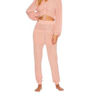 NWT XS Beach Riot Kyle Pants - Pink